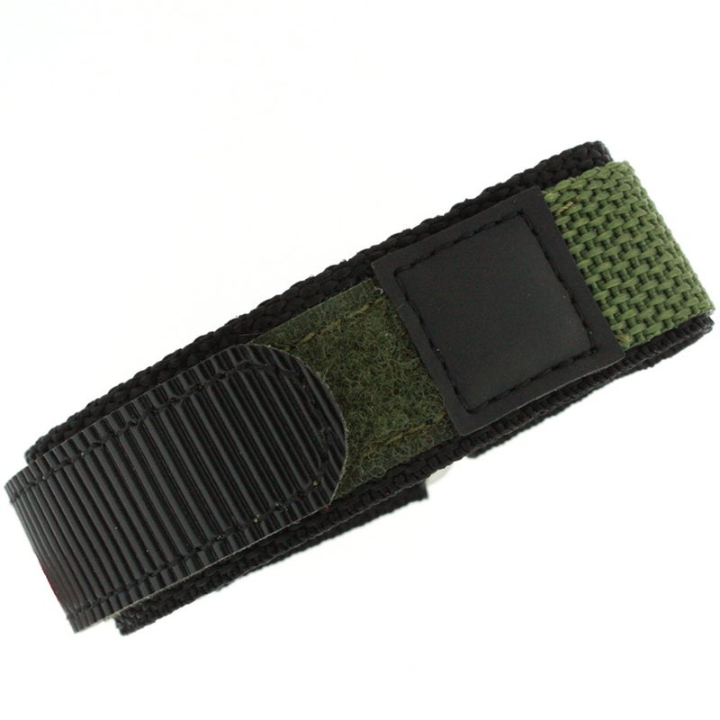 Tech Swiss Watch Band Nylon One Piece Wrap Sport Strap Military Adjustable Velcro 18 millimeter - Image 2